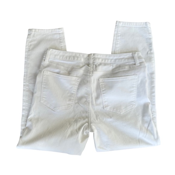 Talbots Denim - Talbots White Jeans Women's Flawless Girlfriend Size:‎ 8